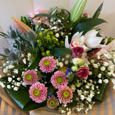 Florist choice bouquets - Bouquet created by qualified florist using a mixed selection of flowers on the day